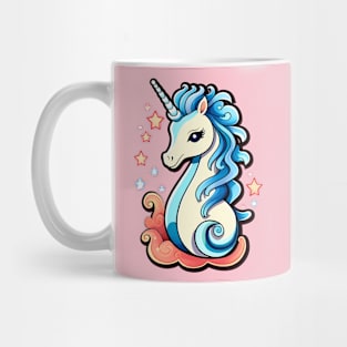 Magical Unicorn Seahorse Mug